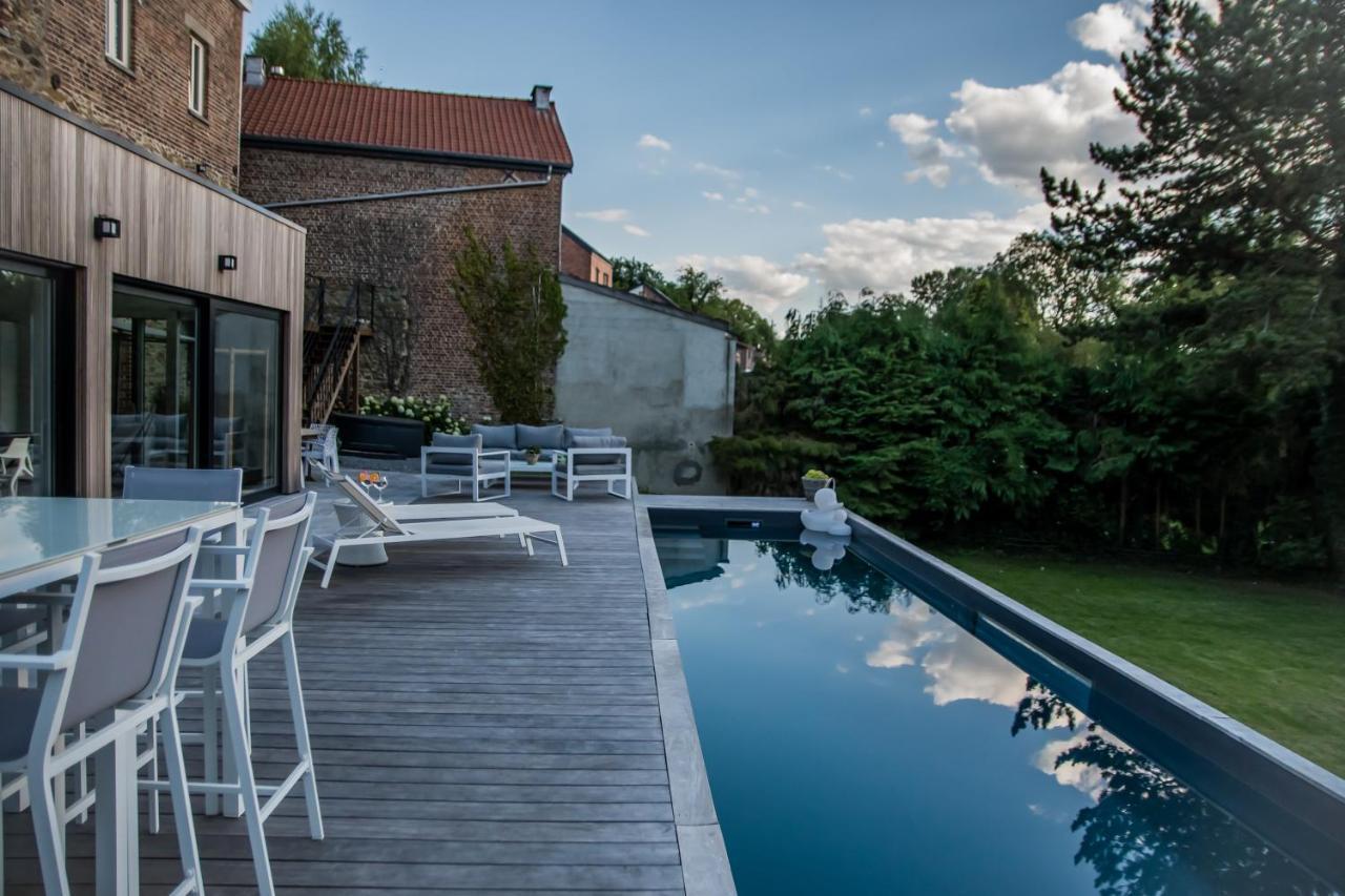 Bed and Breakfast Au Calme De Hosdent Braives Exteriér fotografie