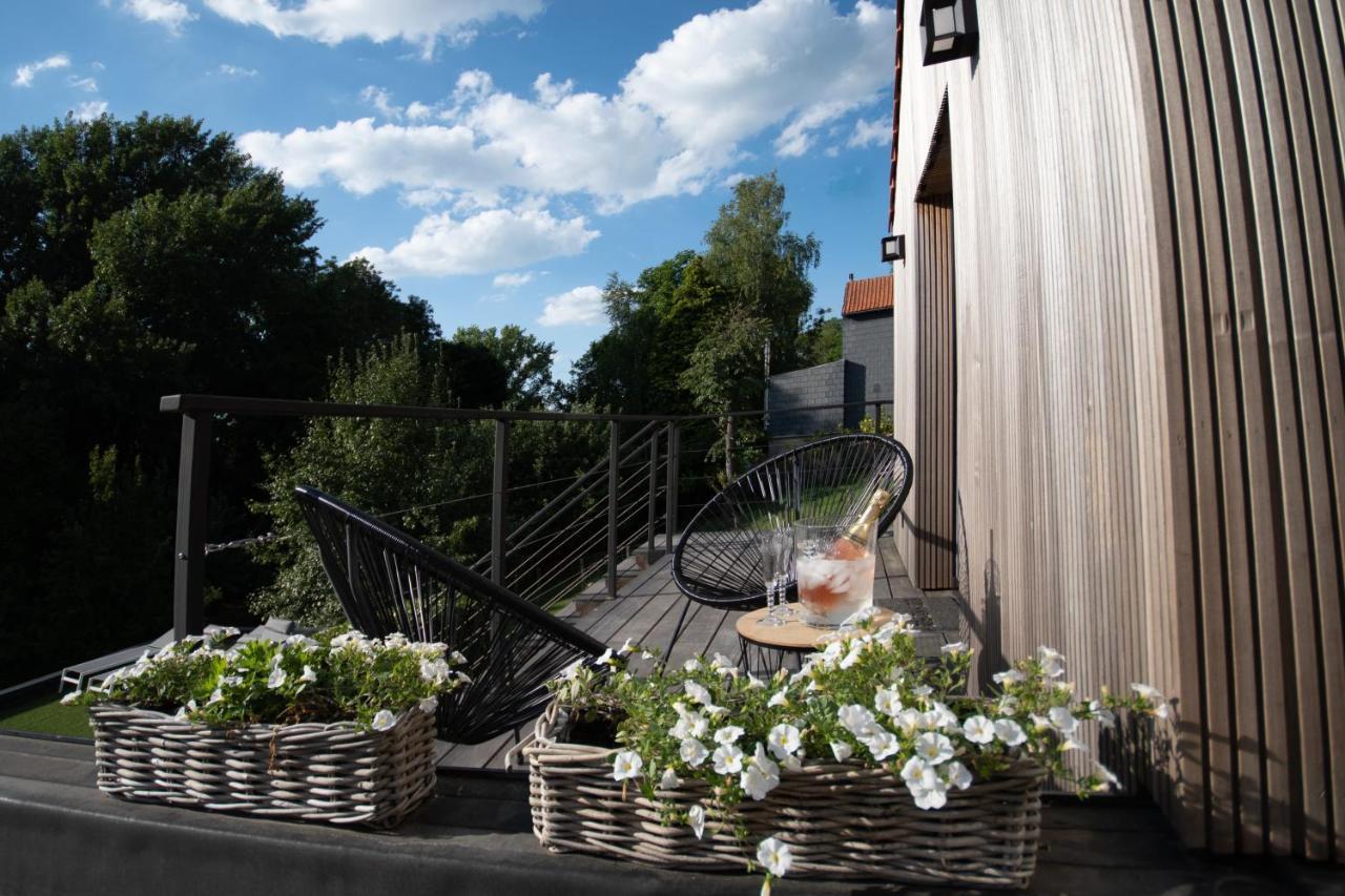 Bed and Breakfast Au Calme De Hosdent Braives Exteriér fotografie
