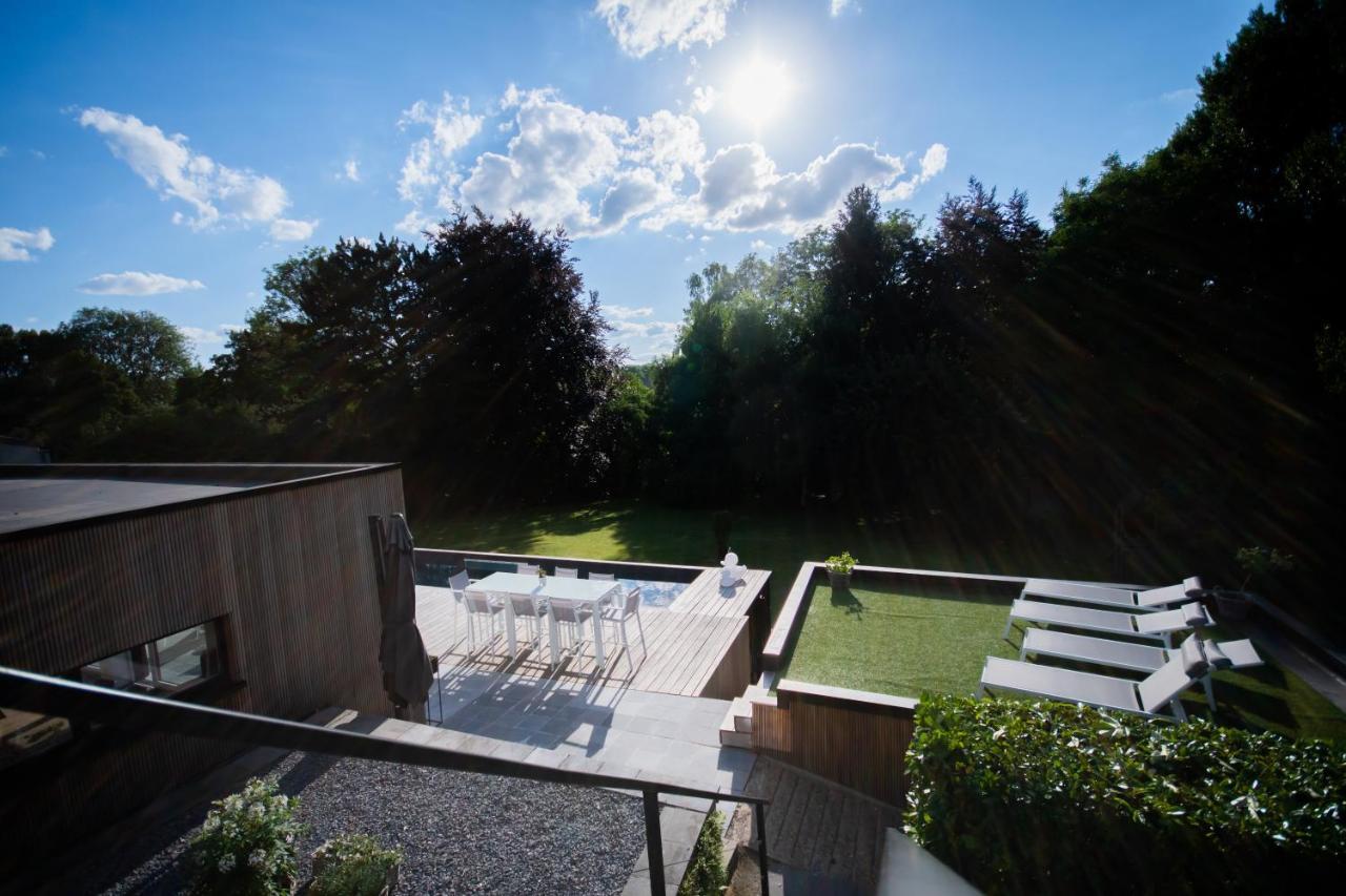 Bed and Breakfast Au Calme De Hosdent Braives Exteriér fotografie